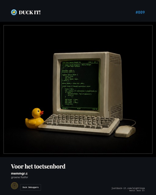 Duck Debuggers: voor het toetsenbord